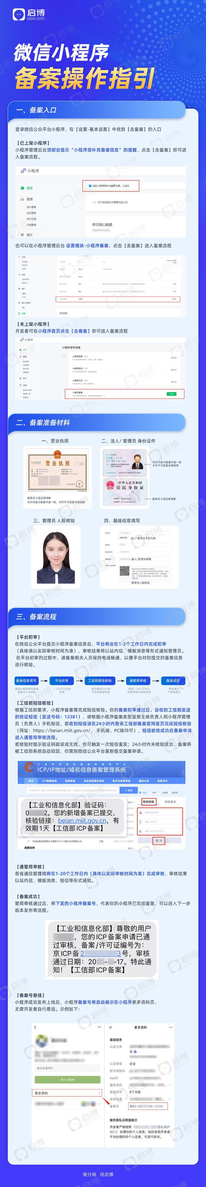 建议收藏小程序备案流程操作指引逾期未备案将面临清退！